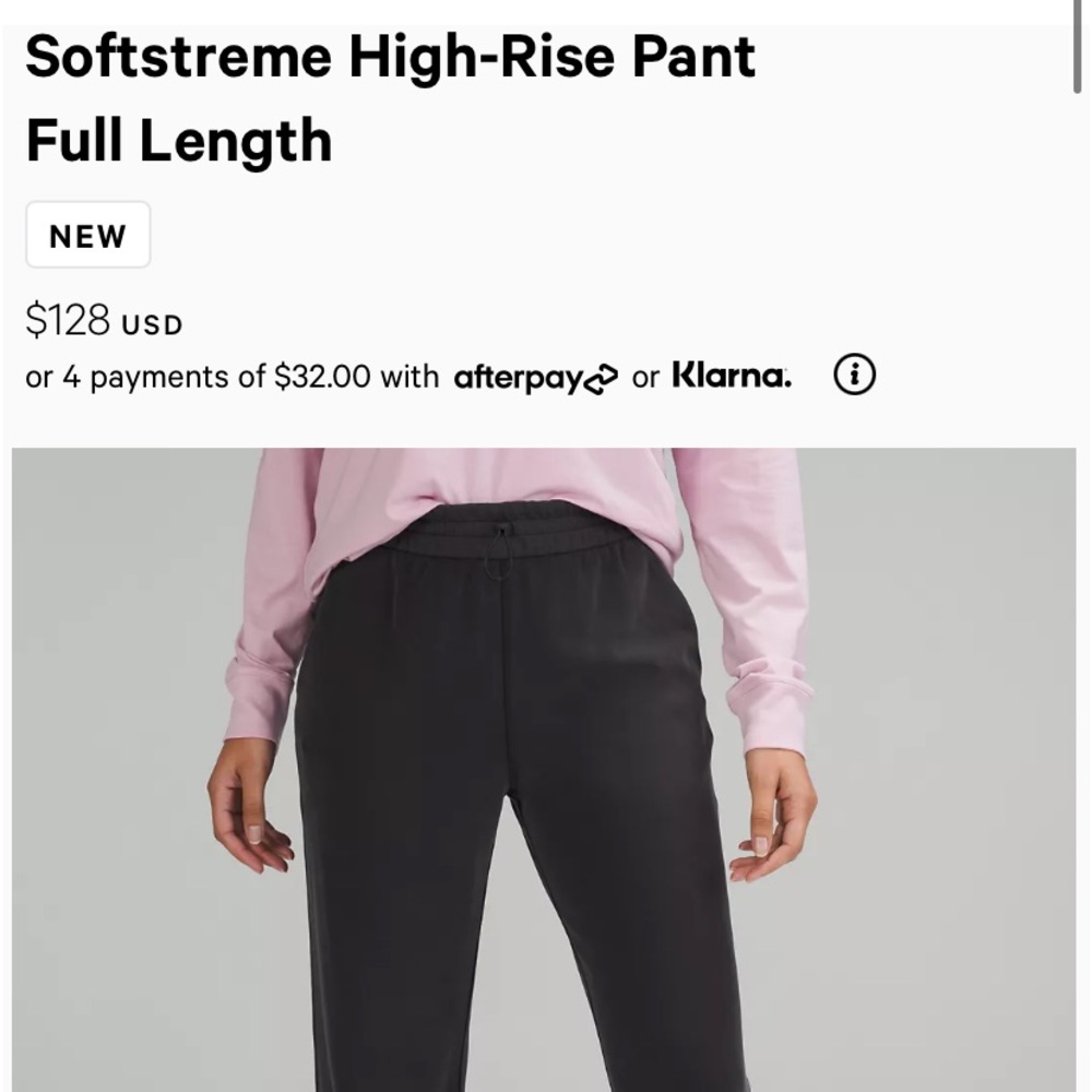 Soft stream high-rise lululemon pants
